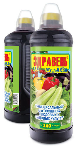 ЖКУ для овощей, плодовых и садовых культур (УНИВЕРСАЛ) Здравень АКВА 1,8л (6шт) ВХ