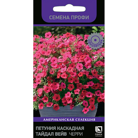 Петуния Тайдал Вейв Черри 5 шт каскадная П+Ц 