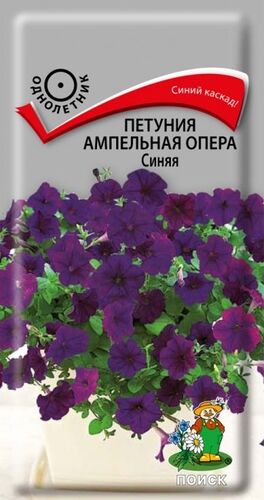 Петуния Опера Синяя ампельная П+